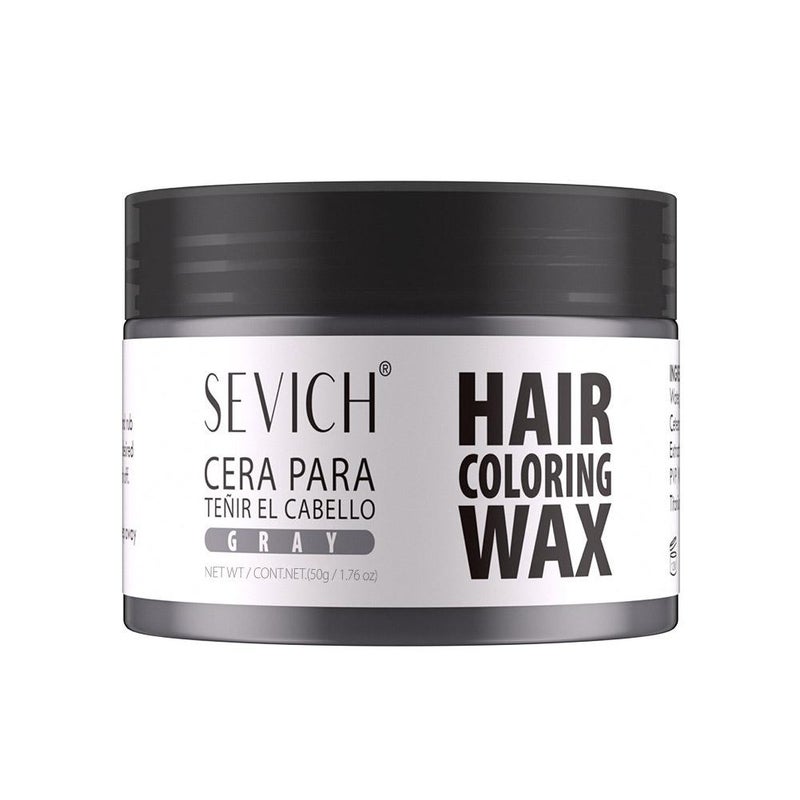 Sevich One-Time Colored Hair Clay, Quick-Setting Hair Wax, 9 Colors, Suitable for Men and Women